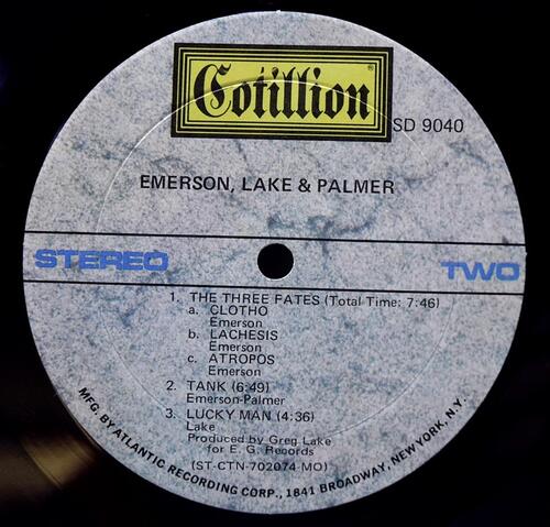 Emerson, Lake &amp; Palmer [에머슨 레이크 앤 파머] - Emerson, Lake &amp; Palmer ㅡ 중고 수입 오리지널 아날로그 LP