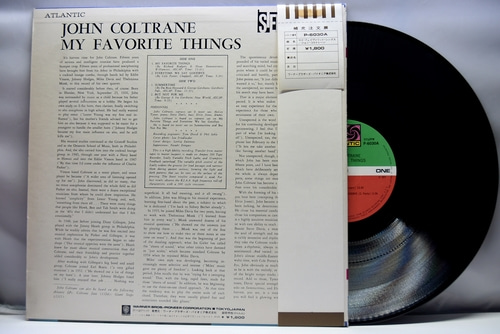 John Coltrane [존 콜트레인]‎ - My Favorite Things - 중고 수입 오리지널 아날로그 LP