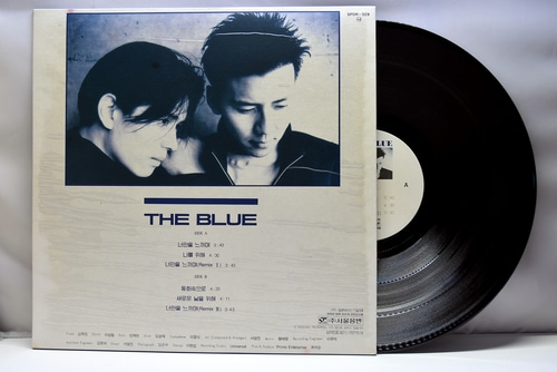 손지창, 김민종 - The Blue (New Release) ㅡ 중고 국산 오리지널 아날로그 LP