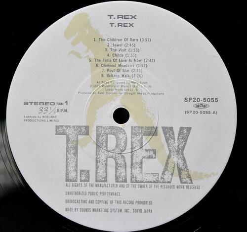 T.Rex [티렉스] - T. Rex ㅡ 중고 수입 오리지널 아날로그 LP