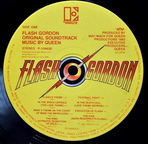 Queen [퀸] - Flash Gordon (Original Soundtrack Music) (제국의 종말) ㅡ 중고 수입 오리지널 아날로그 LP