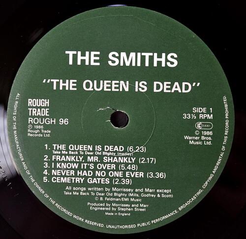 The Smiths [스미스] – The Queen Is Dead (UK 1st Pressing) ㅡ 중고 수입 오리지널 아날로그 LP