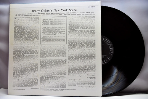 Benny Golson [베니 골슨] ‎- Benny Golson&#039;s New York Scene - 중고 수입 오리지널 아날로그 LP