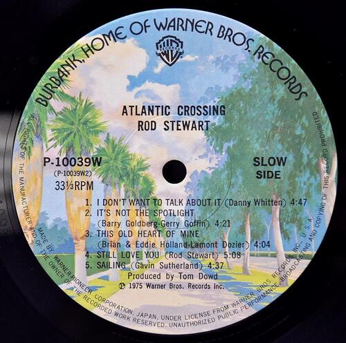 Rod Stewart [로드 스튜어트] - Atlantic Crossing ㅡ 중고 수입 오리지널 아날로그 LP