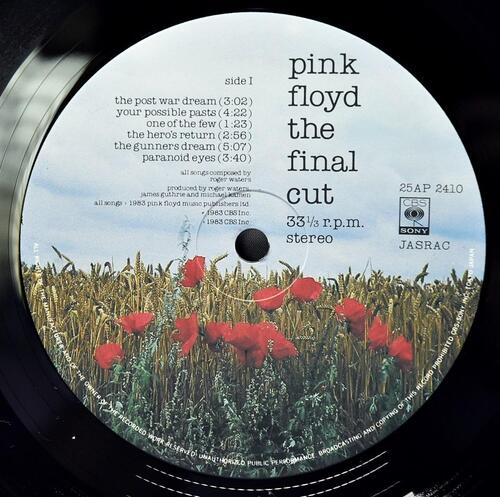 Pink Floyd [핑크 플로이드] - The Final Cut ㅡ 중고 수입 오리지널 아날로그 LP