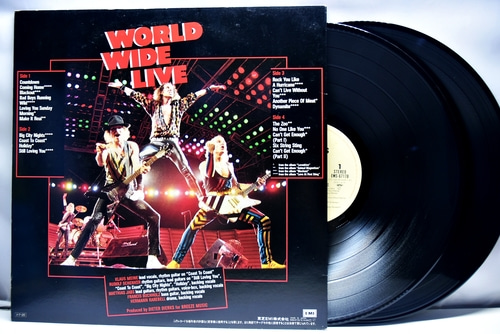 Scorpions [스콜피온스] - World Wide Live ㅡ 중고 수입 오리지널 아날로그 2LP