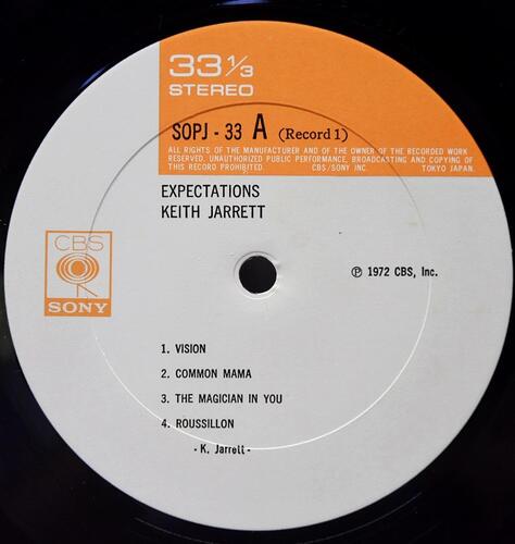 Keith Jarrett [키스 자렛] - Expectations ㅡ 중고 수입 오리지널 아날로그 2LP