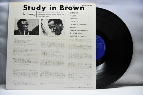 Clifford Brown And Max Roach [클리포드 브라운, 맥스 로치] ‎- Study In Brown - 중고 수입 오리지널 아날로그 LP