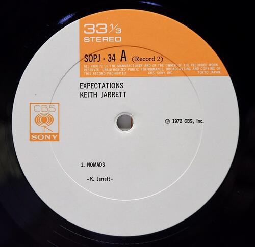 Keith Jarrett [키스 자렛] - Expectations ㅡ 중고 수입 오리지널 아날로그 2LP
