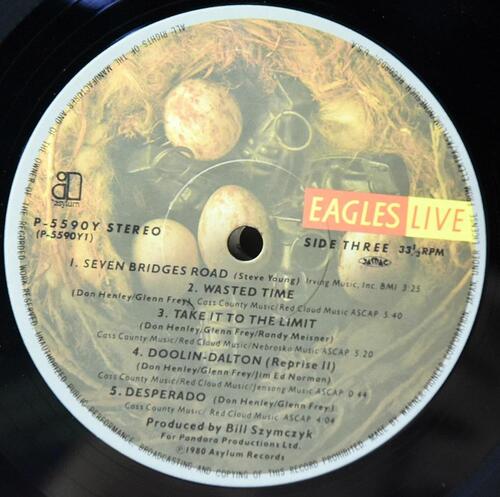 Eagles [이글스] - Eagles Live ㅡ 중고 수입 오리지널 아날로그 2LP