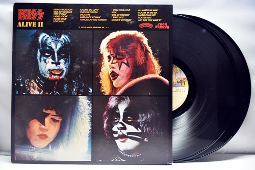 Kiss [키스] - Alive II ㅡ 중고 수입 오리지널 아날로그 2LP