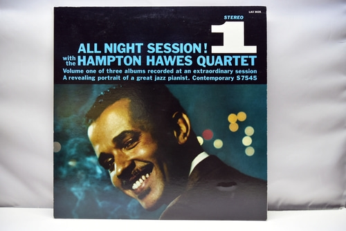 Hampton Hawes Quartet [햄프턴 호스] - All Night Session, Vol. 1,2,3 - 중고 수입 오리지널 아날로그 3LP 세트