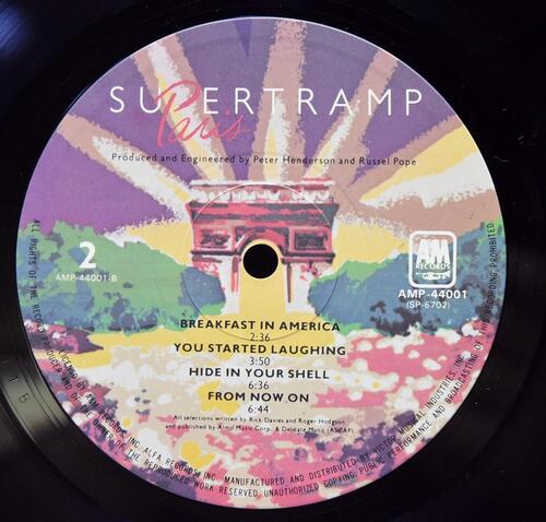 Supertramp [수퍼트램프] - Paris ㅡ 중고 수입 오리지널 아날로그 2LP