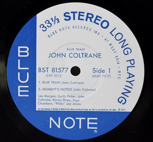 John Coltrane [존 콜트레인]‎ - Blue Train - 중고 수입 오리지널 아날로그 LP