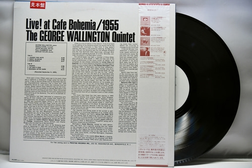 George Wallington Quintet [조지 월링턴] – Live! At Cafe Bohemia/1955 - 중고 수입 오리지널 아날로그 LP