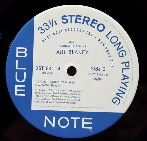 Art Blakey [아트 블레이키] – Holiday For Skins Vol. 1 - 중고 수입 오리지널 아날로그 LP