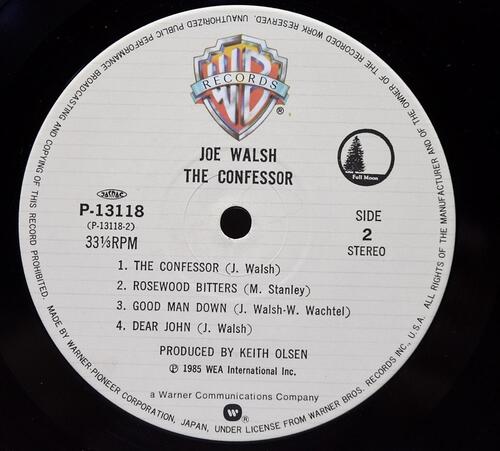 Joe Walsh [조 월시] – The Confessor ㅡ 중고 수입 오리지널 아날로그 LP