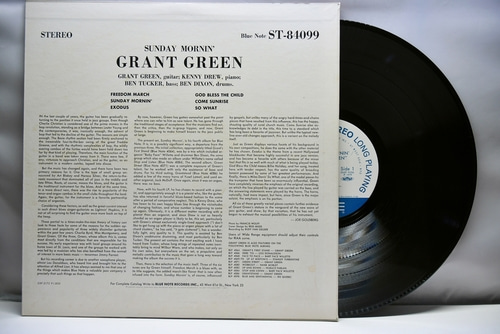 Grant Green [그랜트 그린] - Sunday Mornin&#039; - 중고 수입 오리지널 아날로그 LP