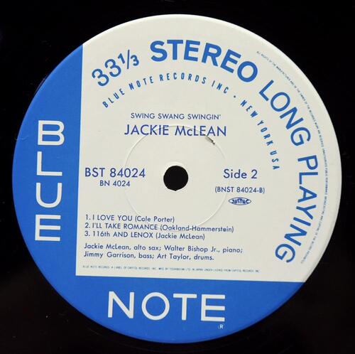 Jackie McLean [재키 맥린]‎ - Swing Swang Swingin&#039; - 중고 수입 오리지널 아날로그 LP