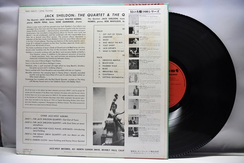 Jack Sheldon [잭 셸던] – The Quartet &amp; The Quintet - 중고 수입 오리지널 아날로그 LP