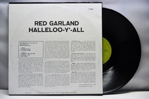 Red Garland [레드 갈란드] – Halleloo-Y&#039;-All ㅡ 중고 수입 오리지널 아날로그 LP
