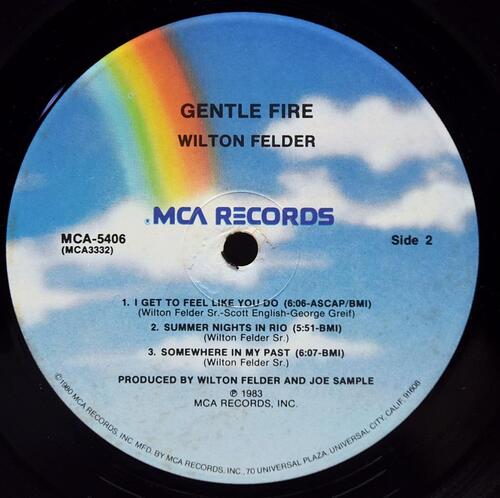 Wilton Felder [윌튼 펠더] – Gentle Fire - 중고 수입 오리지널 아날로그 LP