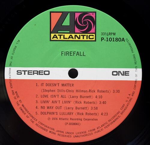 Firefall [파이어폴] - Firefall - 중고 수입 오리지널 아날로그 LP