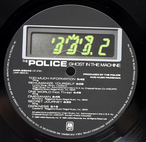 The Police [폴리스] – Ghost In The Machine ㅡ 중고 수입 오리지널 아날로그 LP