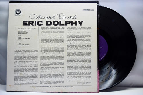 Eric Dolphy [에릭 돌피] ‎- Outward Bound - 중고 수입 오리지널 아날로그 LP