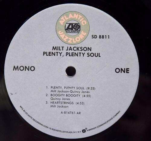 Milt Jackson [밀트 잭슨] ‎- Plenty, Plenty Soul - 중고 수입 오리지널 아날로그 LP