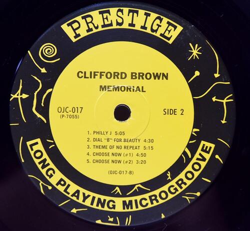 Clifford Brown [클리포드 브라운]‎ - Memorial - 중고 수입 오리지널 아날로그 LP
