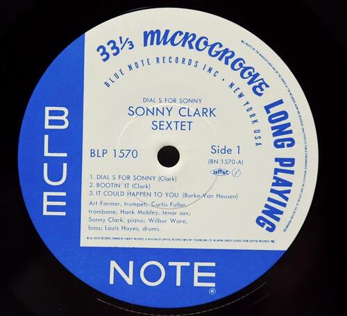 Sonny Clark [소니 클락] ‎- Dial &quot;S&quot; For Sonny - 중고 수입 오리지널 아날로그 LP