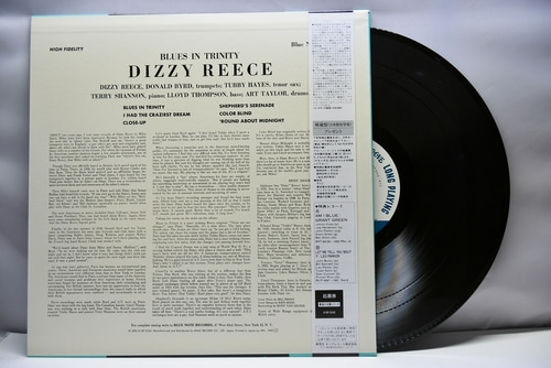 Dizzy Reece [디지 리스] – Blues In Trinity - 중고 수입 오리지널 아날로그 LP