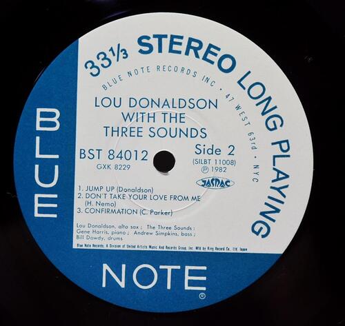 Lou Donaldson With The Three Sounds [루 도날드슨, 쓰리 사운즈] – LD+3 - 중고 수입 오리지널 아날로그 LP