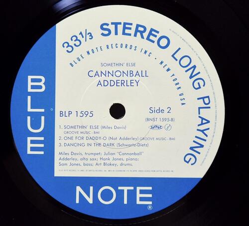 Cannonball Adderley [캐논볼 애덜리]‎ - Somethin&#039; Else - 중고 수입 오리지널 아날로그 LP