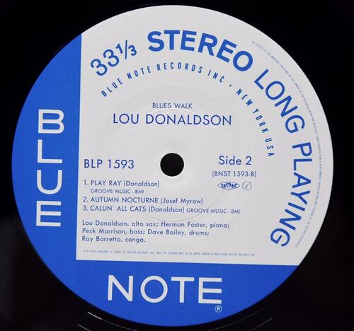 Lou Donaldson [루 도날드슨] – Blues Walk - 중고 수입 오리지널 아날로그 LP