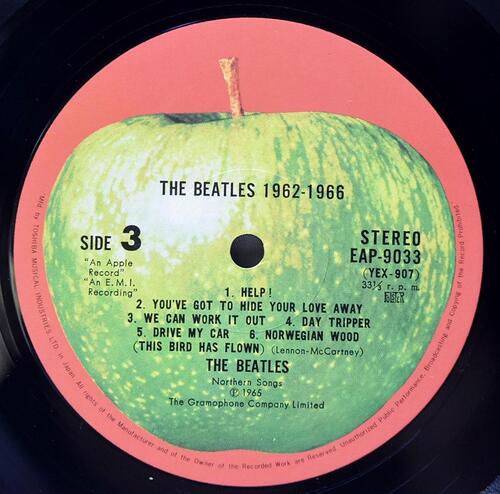 The Beatles [비틀즈] - 1962-1966 (Red Album) ㅡ 중고 수입 오리지널 아날로그 2LP