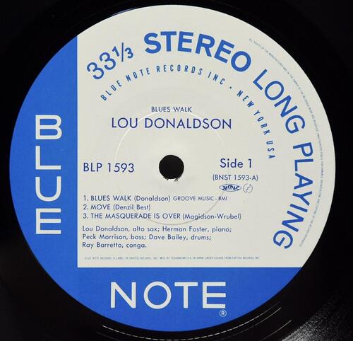 Lou Donaldson [루 도날드슨] – Blues Walk - 중고 수입 오리지널 아날로그 LP