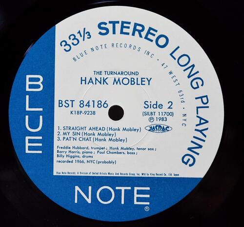 Hank Mobley [행크 모블리] - The Turnaround - 중고 수입 오리지널 아날로그 LP