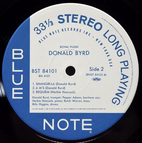 Donald Byrd [도날드 버드] – Royal Flush ㅡ 중고 수입 오리지널 아날로그 LP