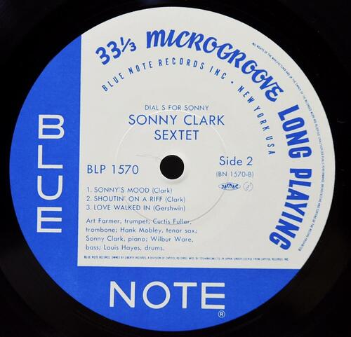 Sonny Clark [소니 클락] ‎- Dial &quot;S&quot; For Sonny - 중고 수입 오리지널 아날로그 LP