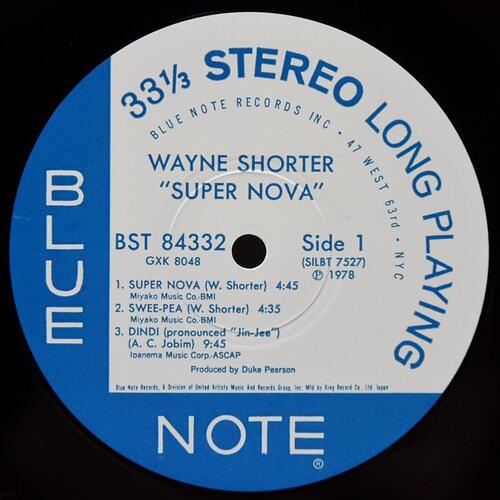 Wayne Shorter [웨인 쇼터] – Super Nova - 중고 수입 오리지널 아날로그 LP