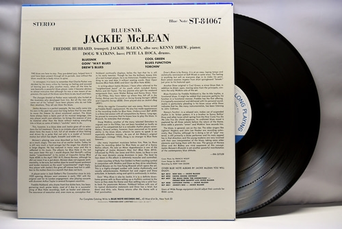 Jackie McLean [재키 맥린] ‎- Bluesnik - 중고 수입 오리지널 아날로그 LP