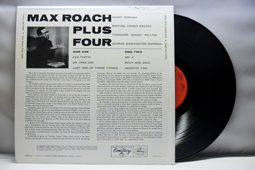 Max Roach [맥스 로치] ‎- +4 - 중고 수입 오리지널 아날로그 LP