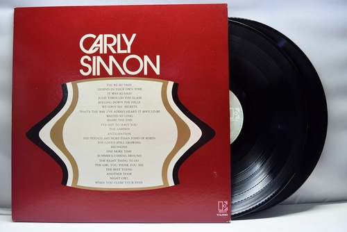 Carly Simon [칼리 사이먼] - Carly Simon ㅡ 중고 수입 오리지널 아날로그 2LP