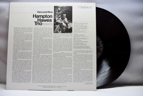 Hampton Hawes Trio [햄프턴 호스] ‎- Here And Now - 중고 수입 오리지널 아날로그 LP