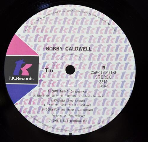 Bobby Caldwell [바비 콜드웰] - Evening Scandal ㅡ 중고 수입 오리지널 아날로그 LP