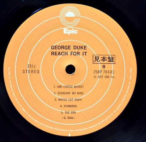 George Duke [조지 듀크] – Reach For It (Promo) - 중고 수입 오리지널 아날로그 LP