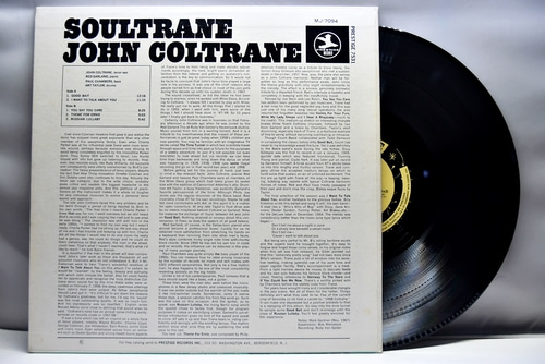 John Coltrane [존 콜트레인] – Soultrane - 중고 수입 오리지널 아날로그 LP