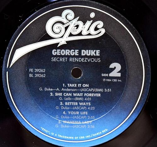 George Duke [조지 듀크] – Rendezvous - 중고 수입 오리지널 아날로그 LP